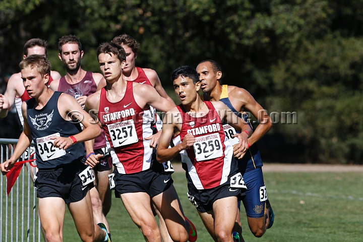 2015SIxcCollege-126.JPG - 2015 Stanford Cross Country Invitational, September 26, Stanford Golf Course, Stanford, California.
